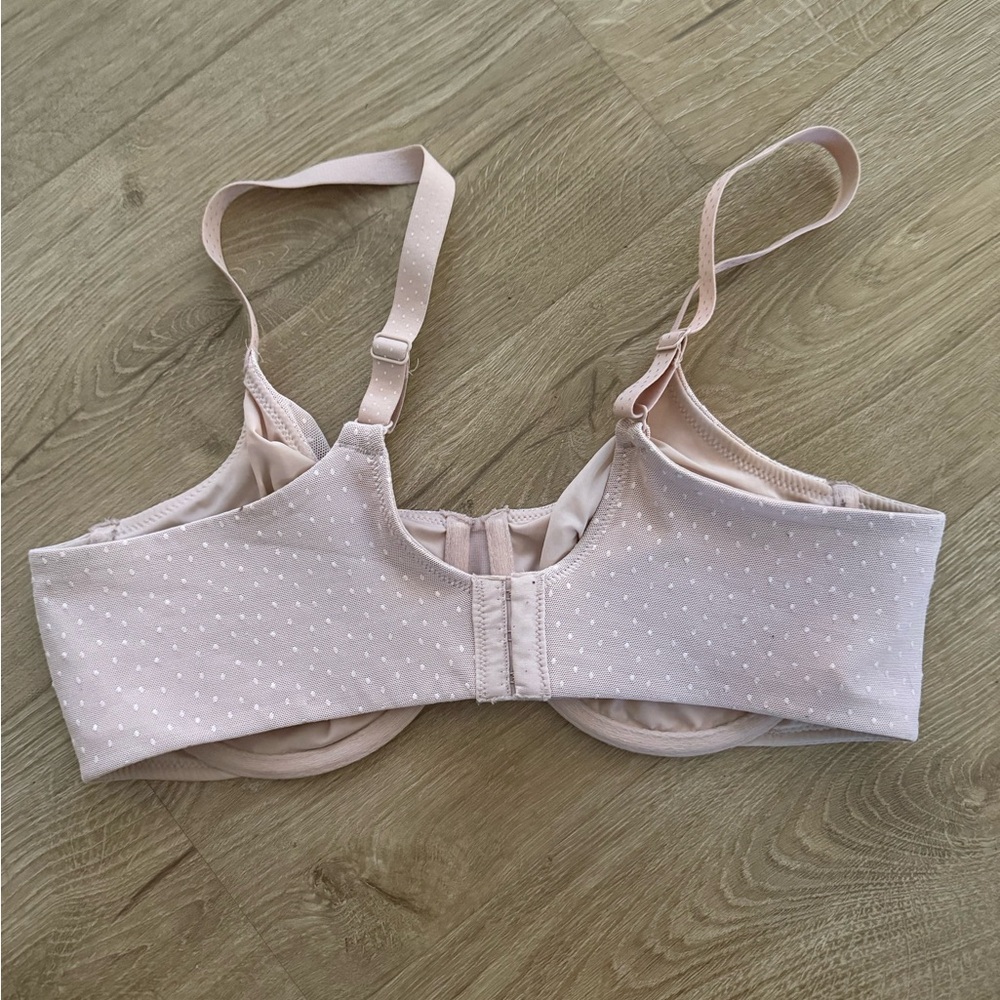 Wacoal Back NWOT Appeal Underwire Back Smoothing Bra Rose Dust Size 38D - Picture 4 of 7